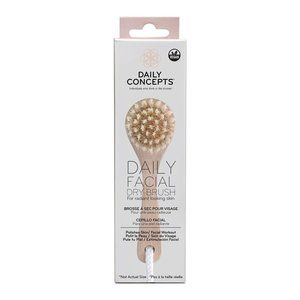 Dry facial brush